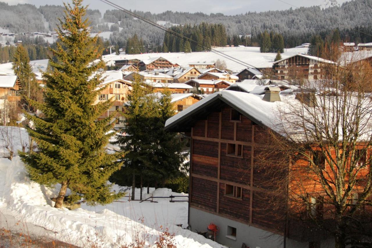 Bel App Aux Gets 10Mn Centre Ski Parking Tennis Prive 레게츠 외부 사진