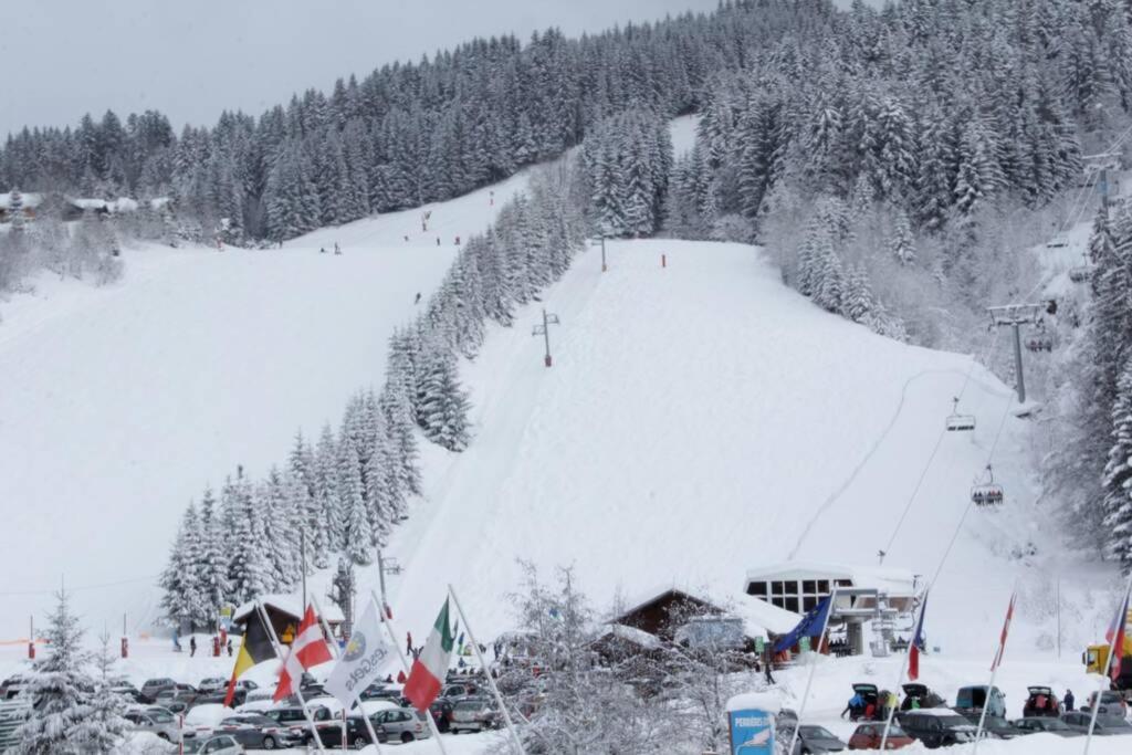 Bel App Aux Gets 10Mn Centre Ski Parking Tennis Prive 레게츠 외부 사진